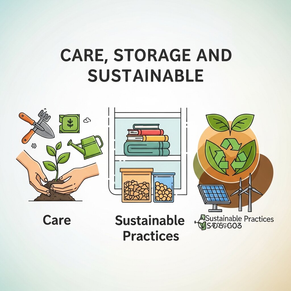 Care, Storage, and Sustainable Practices