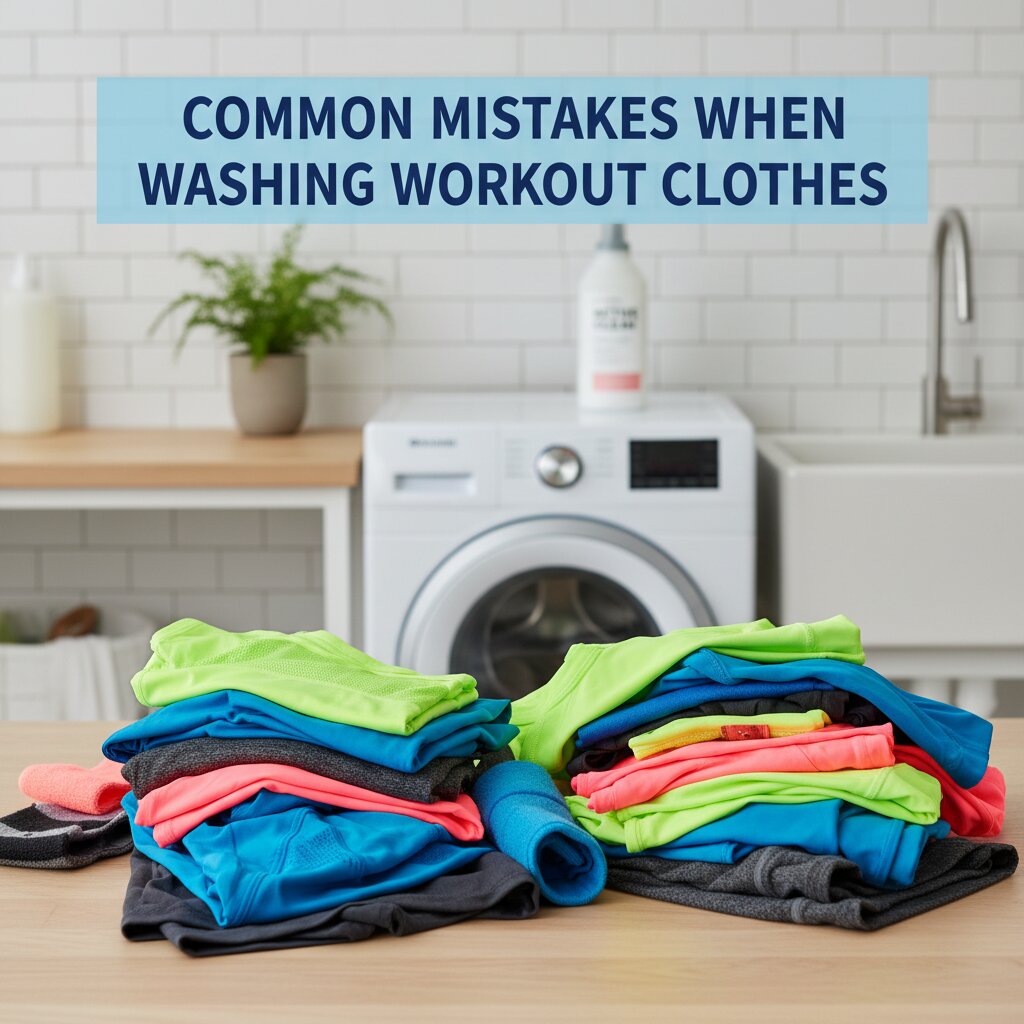 Common Mistakes When Washing Workout Clothes