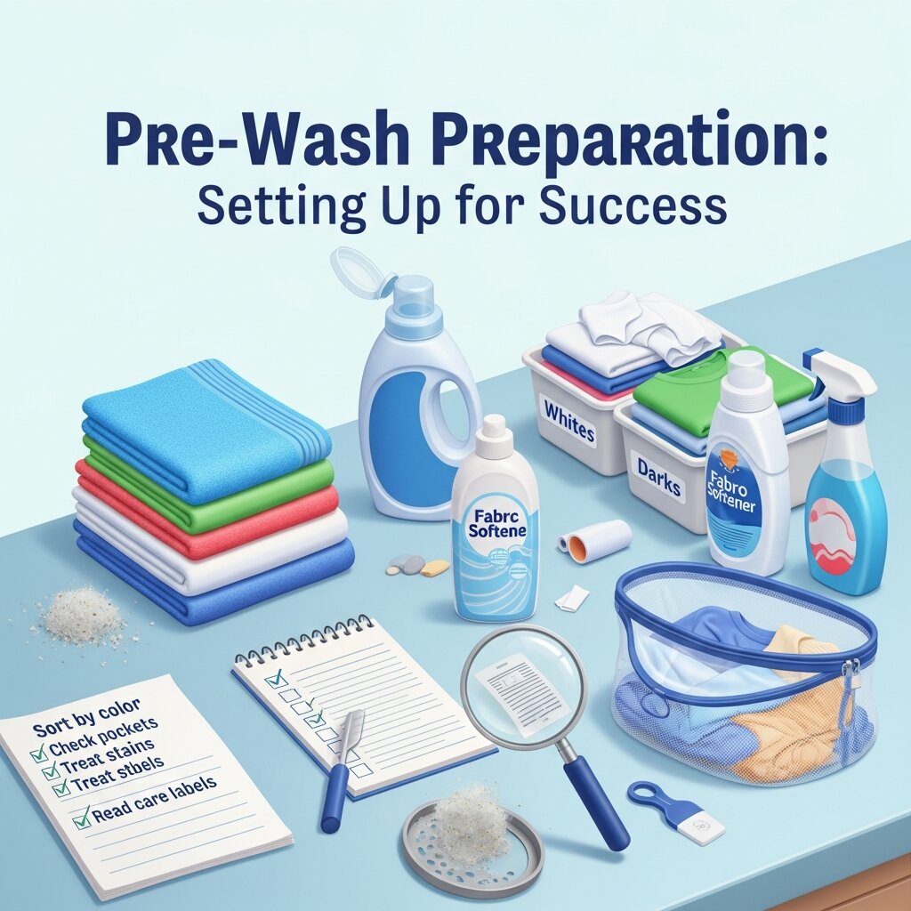 Pre-Wash Preparation Setting Up for Success