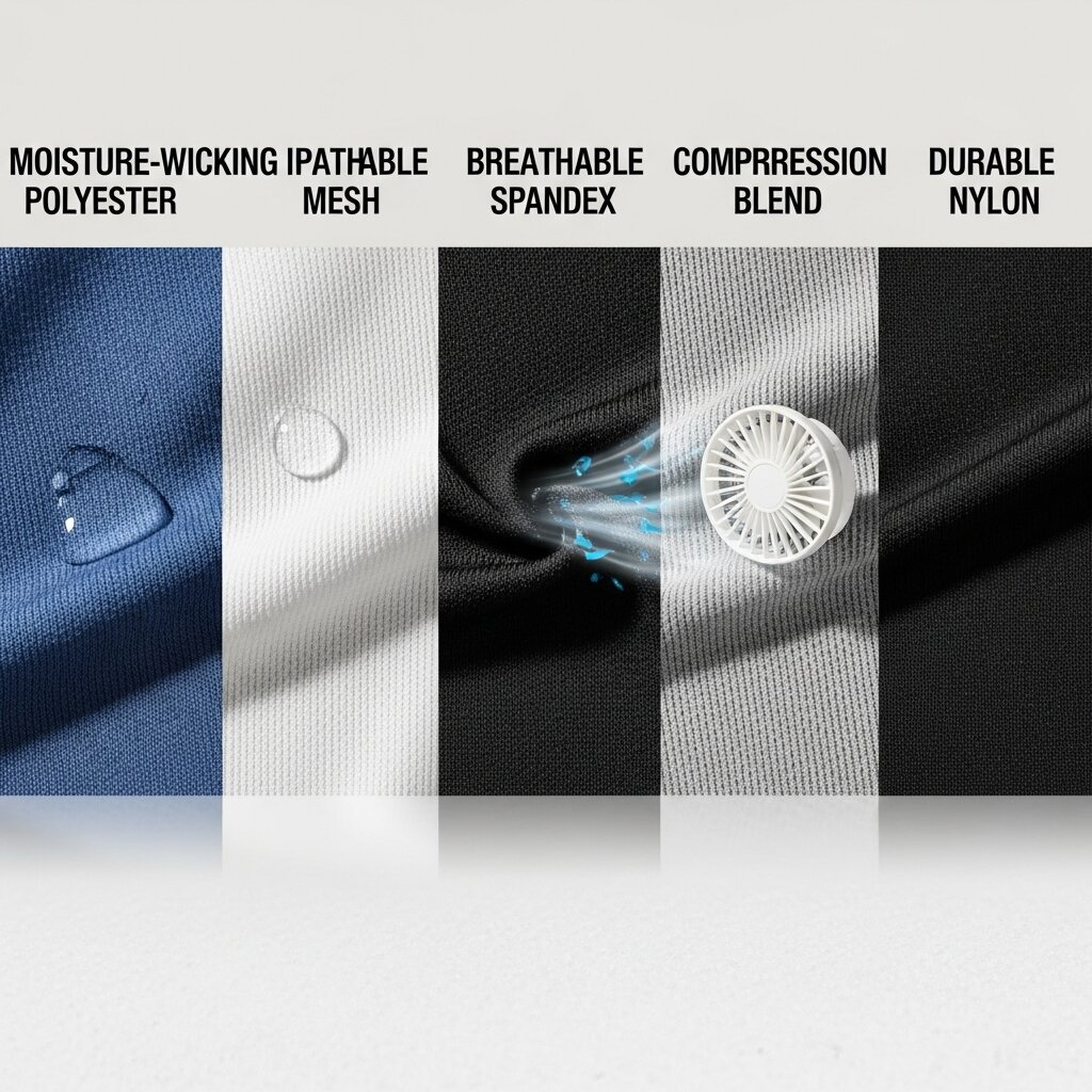 Structured Comparison of Athletic Fabrics